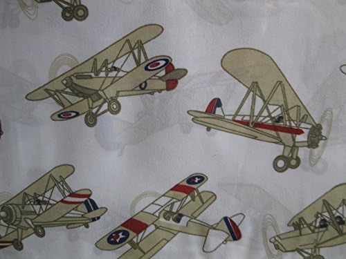 Sky Hawk Vintage Airplane Sheet Set Twin