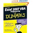 Excel 2007 VBA Programming For Dummies