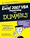 Excel 2007 VBA Programming For Dummies
