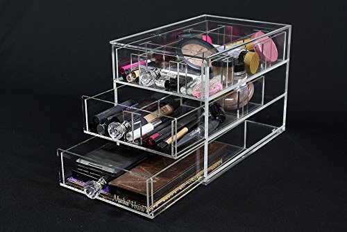 Minchee Heart - 3 Drawer (CS) Makeup Organizer