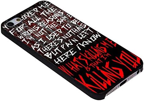 Killing You Lyrics Asking Alexandrias for Iphone Case (iPhone 5C black)