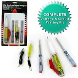 4 pc Electrical Circuit and Voltage Testing Kit by Trademark Poker