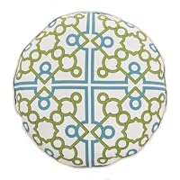 Trellis Green Pillow