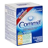 Commit Nicotine Polacrilex Stop Smoking Lozenges, Mint Flavor, 2mg - 72 Ea