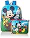 Disney Little Boys Mickey Mouse Backpack with Lunch Bag