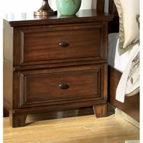 Larchmont II Dark Brown Bedroom Nightstand