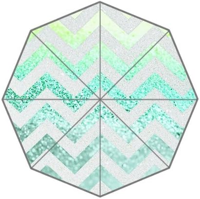 Funky Melon Seafoam Auto Foldable Umbrella