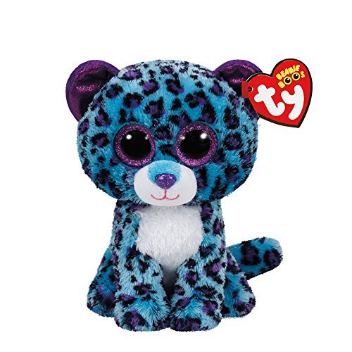 Claire's Accessories TY Beanie Boos Small Lizzie the Leopard Plush Toy