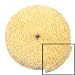 Professional 7.5 Tuffer Buffer Curved Edge Buffing Pad - Double Sided - 100% Wool