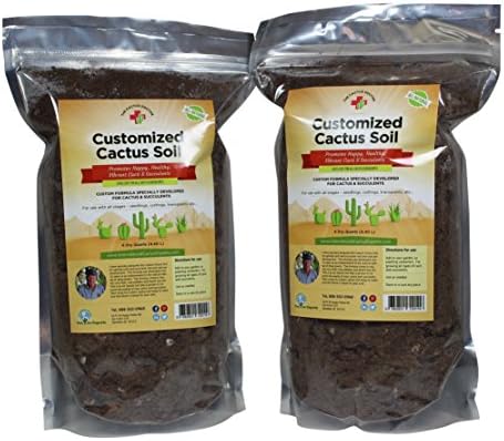 The Cactus Doctor Customized Cactus &amp; Succulent Soil All Natural
