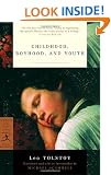 Childhood, Boyhood and Youth (Modern Library)