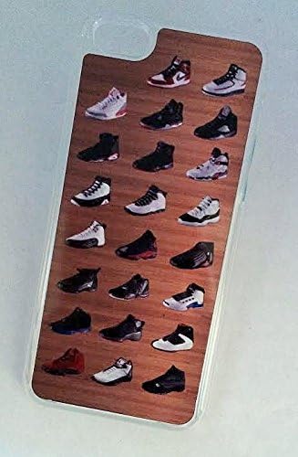 Shoes Wood Showcase Jordan iPhone 5/5S Clear Plastic Case