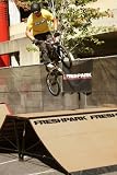 FreshPark Professional BMX and Skateboarding Quarter Pipe
