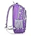 Vbiger Girl's & Boy's Backpack for Middle School Cute Bookbag Outdoor Daypack (Purple(bunny))