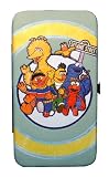 Sesame Street Cast Jim Henson Cartoon Ladies Hinge Wallet