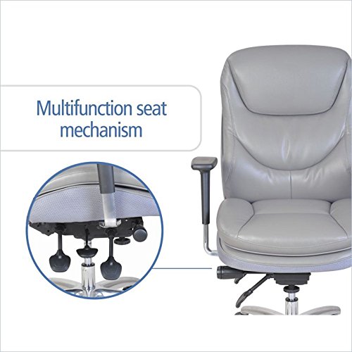 Serta 45636 Smart Layers Commercial Series600 Task Puresoft Faux