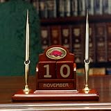 Arkansas Razorbacks Perpetual Calendar / Desk Caddy