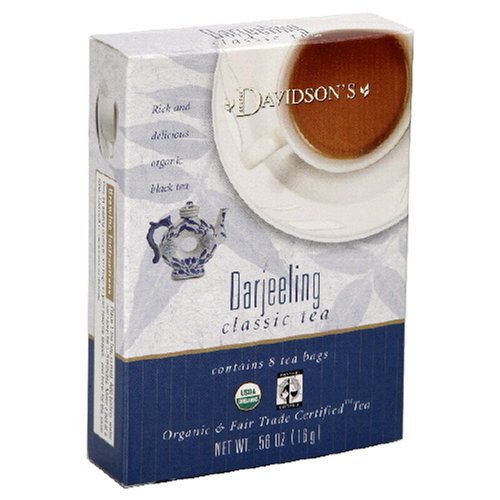 Davidson's Tea Darjeeling, 8-Count Tea Bags (Pack of 12) by Darjeeling Teas