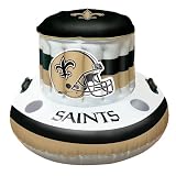 New Orleans Saints NFL Beach/Pool Inflaitable Floating Cooler (49x20")"