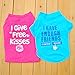 PanDaDa Puppy Small Pet Dog Cotton Blend T-shirt I GIVE FREE Printed Tee Shirt Rose XXS