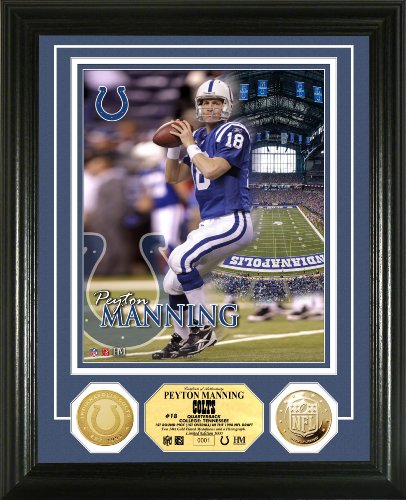 NFL Indianapolis Colts 24KT Gold Coin Photo Mint