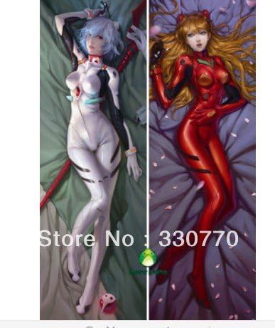 Sweet Order Anime Dakimakura hugging pillow case EV052 EVA AYANAMI REI souryuu asuka langley