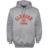 Clemson Tigers Ash Arched Campus Hoody Sweatshirt
