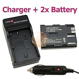 IMAGE OF 2 PACK Canon BP-511a / BP-511 Battery + Replacement Battery Charger for Canon PowerShot G-Series G1 / G2 / G3 / G5 / G6