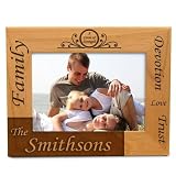 Personalized Family Circle of Strength Wooden Picture Frame
