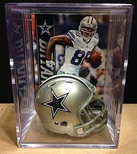 Dallas Cowboys NFL Helmet Shadowbox w/ Dez Bryant card