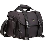 AmazonBasics Large DSLR Gadget Bag (Orange interior)