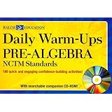 daily warm ups pre algebra nctm standards