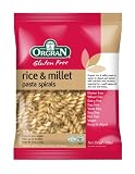 OrgraN Rice & Millet Pasta, Spirals, 8.8-Ounce Packages (Pack of 7)