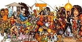 New Teen Titans Group Poster Featuring Donna Troy by Phil Jimenez