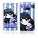 Blueberry Girl Design Protective Skin Decal Sticker for LG enV2 VX9100 Cell Phone