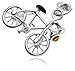 Sterling Silver Cubic Zirconia Bicycle Charm