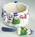 St. Nicholas Square BUTTON UP Snowman Dip Mix Set with Bowl and Spreader