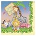 Nighty Night BaZooples Baby Shower Printed Lunch Napkins 16 Pack