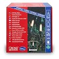 Konstsmide 6020-100 LED Minilichterkette (80 warm wei�e Dioden, Retro Design, 24V Au�entrafo, 4.8W, gr�nes Kabel)