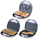 Produkt-Bild: Waffeleisen Sandwichtoaster Sandwichmaker Kontaktgrill 3in1 Multigrill