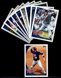 2010 Topps Baseball Cards Complete TEAM SET: Minnesota Twins (Series 1 & 2) 24 Cards including Joe Mauer, Hardy, Young, Punto, Cuddyer, Cabrera, Nathan, Baker, & more!