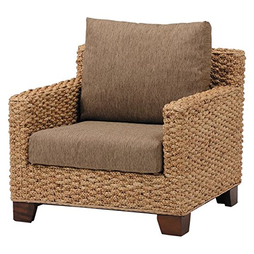 アームチェアー 1人掛け 木製(ウォーターヒヤシンス) RL-1840-1C