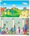 Beginner Bible Story of Ruth & Esther Flannelboard Figures - Pre-Cut