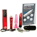 Doc Johnson i Vibe Booster Pocket Rocket Strawberry 5 Function 10 Speed Controller Adult Sex Toy Kit