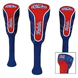 Mississippi Ole Miss Rebels GOLF CLUB HEAD/WOOD COVER SET OF 3