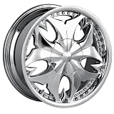 17x7 Mazzi Fatal (345) (Chrome) Wheels Rims 5x108 114.3 (345C-7714) by Mazzi&node=15684181