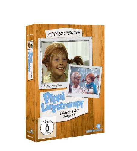 Pippi Langstrumpf - TV-Serie 1&2, Folge 01-08 [2 DVDs]