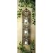 Valencia Wall Candle Votive Holder Tea Light Iron and Glass Roman Design