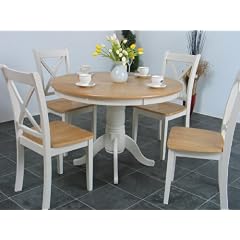 Essgruppe Esstisch Tisch + 4 St�hle Stuhl massiv Neu