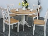 Essgruppe Esstisch Tisch + 4 St�hle Stuhl massiv Neu
